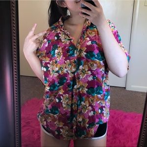 Vintage floral shirt
